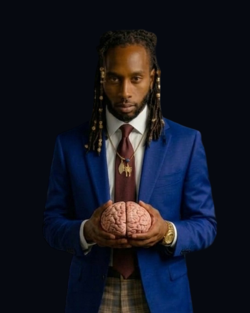 Gray London Skyes portrait